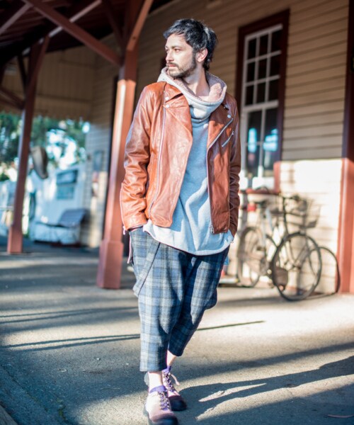 glamb（グラム）の「Rusty riders（ジャケット/アウター・メンズ・Black/Brown/Red・Size1/Size2/Size3/Size4）」の16枚目の写真