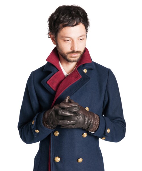 glamb（グラム）の「Crawford P-coat（ジャケット/アウター・メンズ・Navy/Black・Size1/Size2/Size3/Size4）」の11枚目の写真