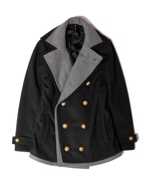 glamb（グラム）の「Crawford P-coat（ジャケット/アウター・メンズ・Navy/Black・Size1/Size2/Size3/Size4）」の2枚目の写真