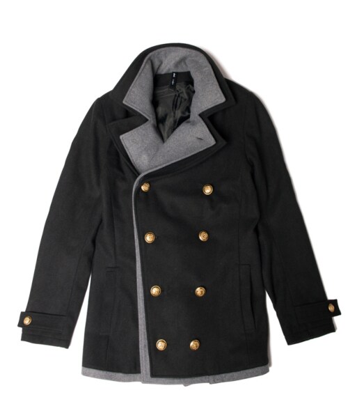 glamb（グラム）の「Crawford P-coat（ジャケット/アウター・メンズ・Navy/Black・Size1/Size2/Size3/Size4）」の4枚目の写真