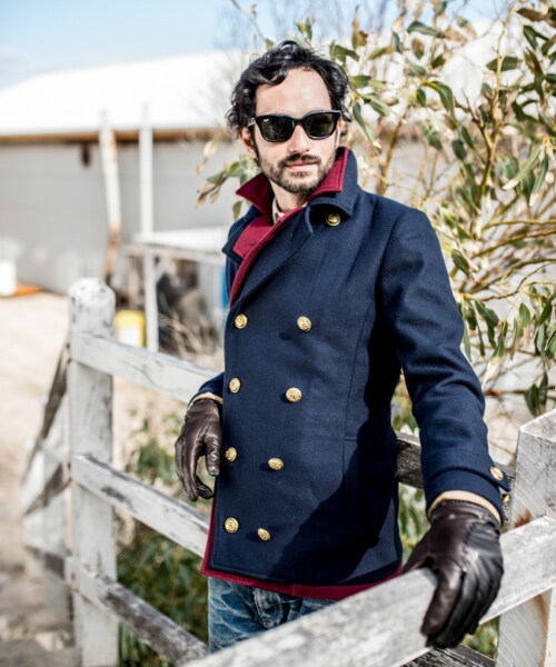 glamb（グラム）の「Crawford P-coat（ジャケット/アウター・メンズ・Navy/Black・Size1/Size2/Size3/Size4）」の12枚目の写真