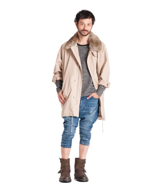 glamb（グラム）の「Sonia trench coat（ジャケット/アウター・メンズ・Beige/Black・Size1/Size2/Size3/Size4）」の6枚目の写真