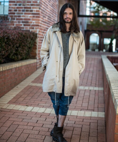 glamb（グラム）の「Sonia trench coat（ジャケット/アウター・メンズ・Beige/Black・Size1/Size2/Size3/Size4）」の8枚目の写真