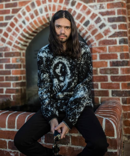 glamb（グラム）の「Shaggy maria knit（トップス・メンズ・Black・Size1/Size2/Size3/Size4）」の7枚目の写真