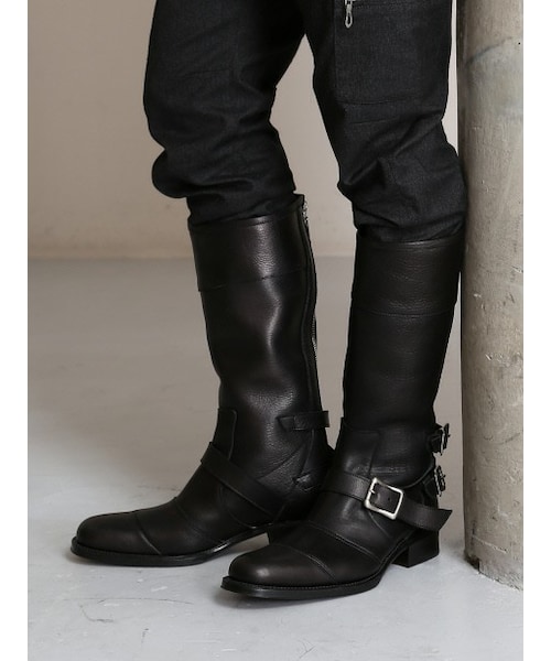 5351POUR LES HOMMES ミリタリーハーフブーツ　サイズ27cm 5351pour les Hommes / ウエスタンブーツ 40 ブラウン O-24-05