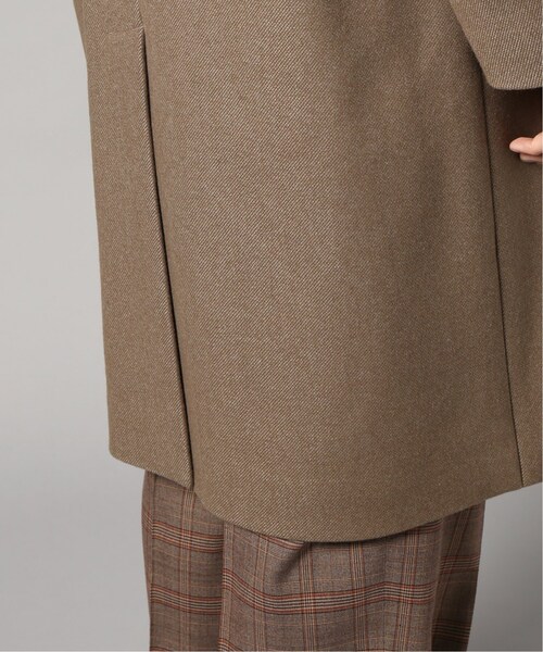 AURALEE新品19AWウールシルクメルトンステンカラーコート3オーバーサイズ AURALEE/オーラリーよりウールシルクメルトンステンカラーコートの入荷