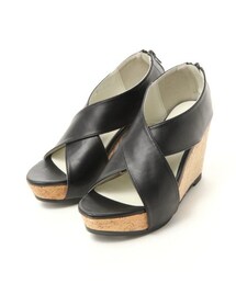JEANASIS | クロスWヒールサンダル(シューズ)