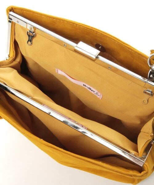 Heather(ヘザー)の「スクエアショルダーBAG / Heather be(バッグ・レディース・レッド/イエロー・ONE SIZE)」の5枚目の写真