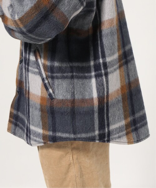 GOLD／WOOL ALPACA SHAGGY CHECK CPOジャケット JOURNAL STANDARD（ジャーナルスタンダード）の「【GOLD/ゴールド