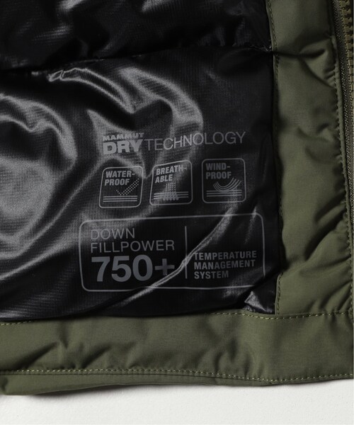 JOURNAL STANDARD（ジャーナルスタンダード）の「【MAMMUT/マムート】 DELTA X ZUN HS Thermo Hooded Park（その他・ブラック/S/M/L）」の21枚目の写真
