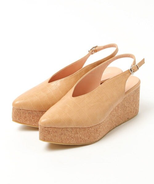 Andemiu（アンデミュウ）の「アツゾコストラップミュール（シューズ・ホワイト/ブラック/ベージュ）」の3枚目の写真