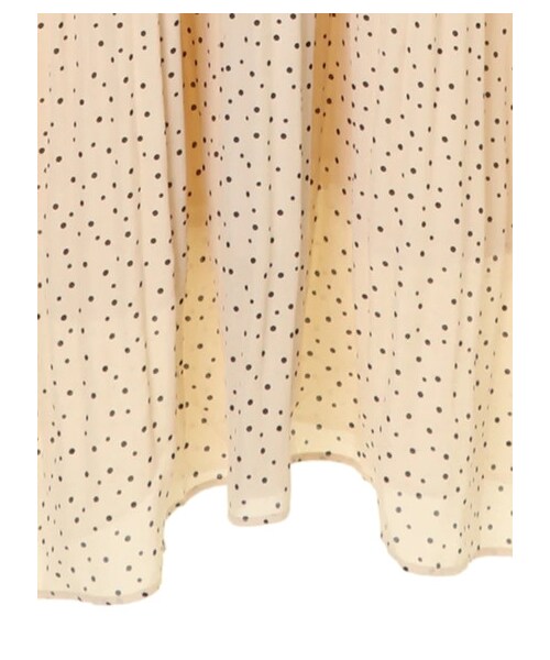 earth music&ecology（アースミュージックアンドエコロジー）の「プリーツワンピース（ワンピース/ドレス・ブラック/ブルーグリーン/ドット/ドットブラック・F）」の12枚目の写真