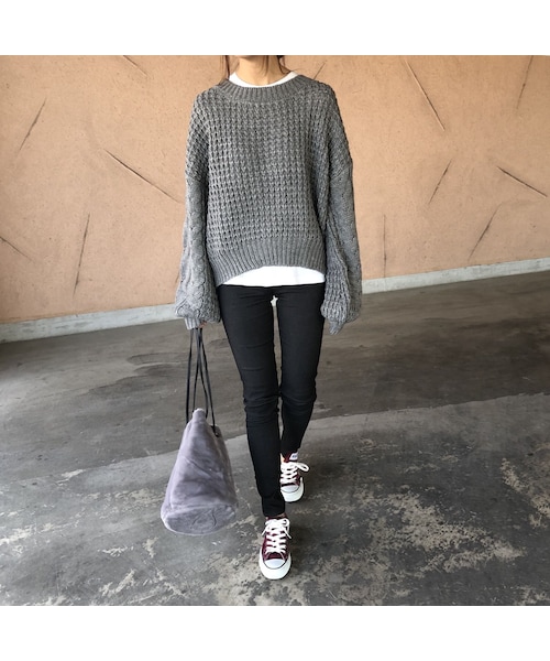 copine（コピン）の「11月6日再々入荷！楽な履き心地！スーパーストレッチレギンススキニーパンツ(2color)【クリックポスト対象商品】（その他パンツ・レディース・その他）」の9枚目の写真