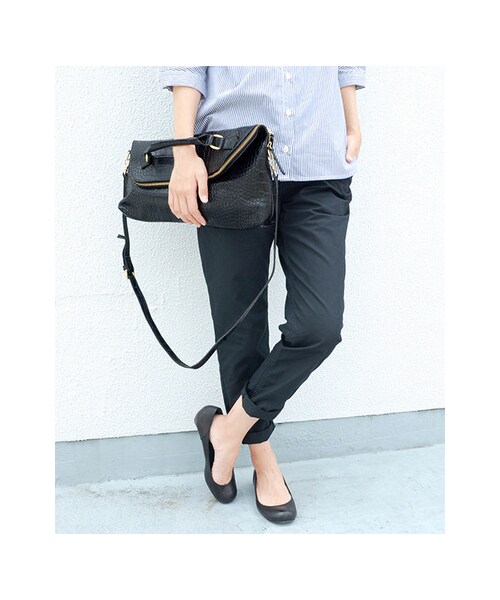 URBAN RESEARCH DOORS（アーバンリサーチドアーズ）の「POPCORN　2WAY CLUTCH（バッグ・レディース・NERO/CHACO・FREE）」の5枚目の写真