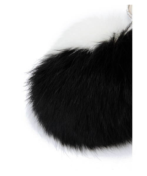 G.V.G.V.（ジーヴィージーヴィー）の「POM POM EARRINGS（アクセサリー・レディース・BLACK/PURPLE・F）」の5枚目の写真