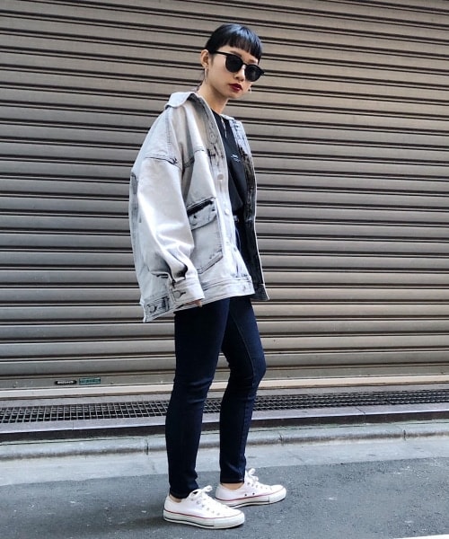 PAGEBOY（ページボーイ）の「ストレッチデニムスキニー20SS（パンツ・レディース・ブラック/ブルー/インディゴ・S(25inch)/M(26inch)/L(27inch)）」の9枚目の写真