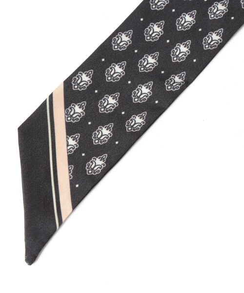 PAGEBOY（ページボーイ）の「ヴィンテージコモンスカーフ（ファッション雑貨・ブラック/ベージュ）」の9枚目の写真