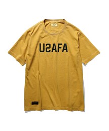 ESPIONAGE | USAFA Garment Dyed S/S T-shirt Mustard(トップス)