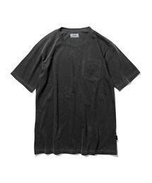 ESPIONAGE | Military Logo Garment Dyed S/S T-shirt Black(トップス)