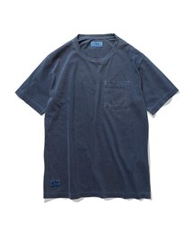 ESPIONAGE | Work Pocket Garment Dyed S/S T-shirt Navy(トップス)