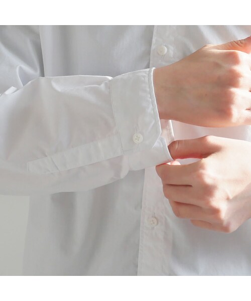 NO CONTROL AIR（ノーコントロールエアー）の「NO CONTROL AIR ｜ノーコントロールエアー｜ライトタイプライターハイネックシャツ｜WHITE｜A9-NC014SF（シャツ/ブラウス・レディース・その他）」の15枚目の写真