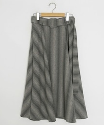 DHOLIC | ベルトSETストライプスカート(スカート)