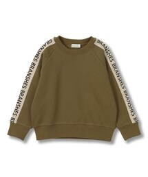 BRANSHES | ロゴライン裏起毛トレーナー(スウェット)