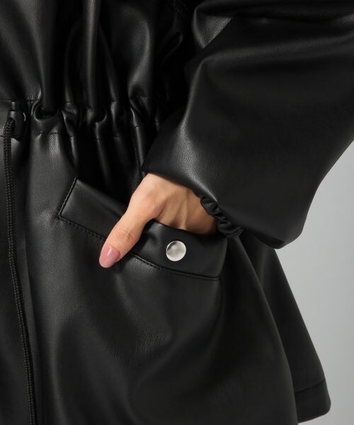 JEANASIS（ジーナシス）の「レザーマウンテンパーカー【YOGA