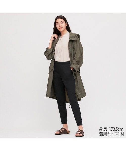 UNIQLO（ユニクロ）の「ウルトラストレッチアクティブジョガーパンツ（その他パンツ・レディース・NAVY 69/BLACK 09/DARK GRAY 08/BLUE 68/GRAY 03・XS/L/XL/S/XXL/M/3XL）」の2枚目の写真