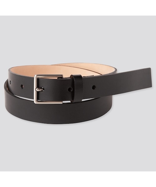 UNIQLO（ユニクロ）の「クリーンベルト（ベルト・レディース・DARK BROWN 39/BROWN 36/BLACK 09・L/M）」の2枚目の写真