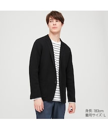 UNIQLO | ストレッチミラノリブジャケット(その他アウター)