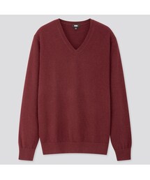 UNIQLO | カシミヤVネックセーター（長袖）(ニット/セーター)