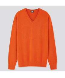 UNIQLO | カシミヤVネックセーター（長袖）(ニット/セーター)