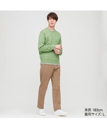 UNIQLO | スーピマコットンクルーネックセーター（長袖）(ニット/セーター)