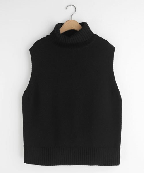 DHOLIC（ディーホリック）の「バックリットベスト（ベスト・レディース・グレー/ブラック/ベージュ・FREE）」の2枚目の写真