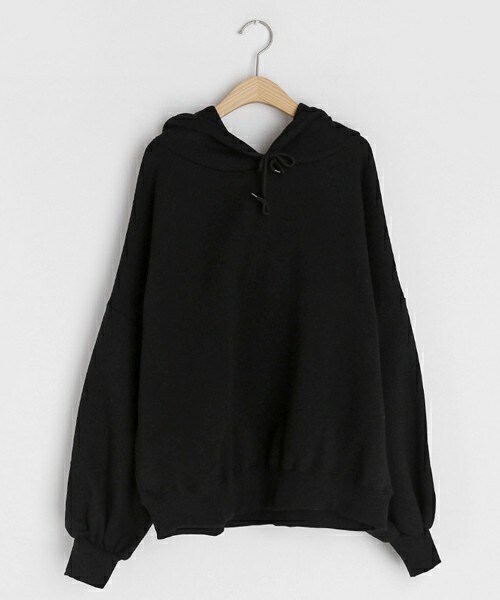 DHOLIC（ディーホリック）の「裏起毛ストリングフーディ（その他トップス・レディース・イエロー/パープル/ブラック・FREE）」の2枚目の写真