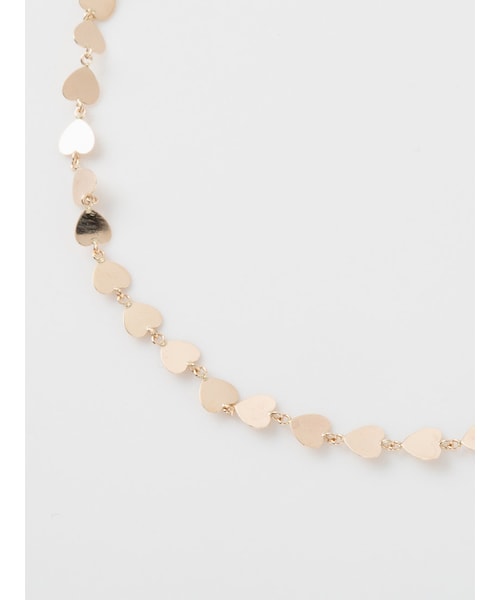 bohem Loop×Loop Heart Necklace A /K10