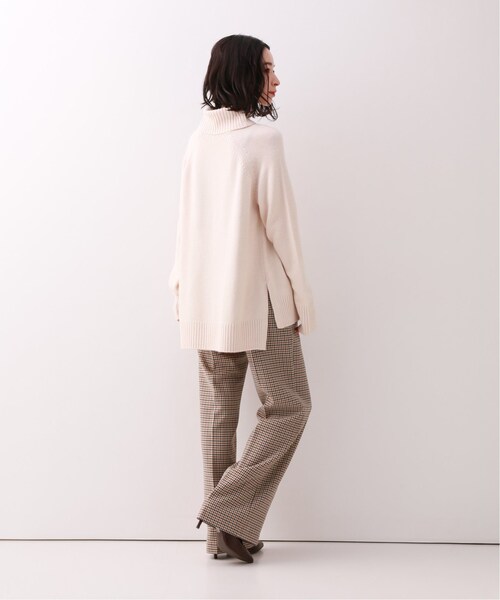 2019AW】スピックアンドスパン　アンゴラオフタートルプルオーバー  パープル Spick & Span（スピックアンドスパン）の「アンゴラオフタートルプル