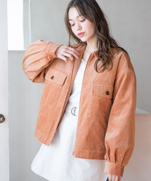 Heather（ヘザー）の「3WAYコーデュロイZIPジャケット（）」 - WEAR