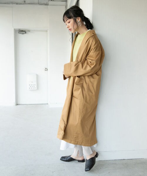 LOWRYS FARM(ローリーズファーム)の「Wチェスターコート(ジャケット/アウター・ライトベージュ/ベージュ)」の5枚目の写真