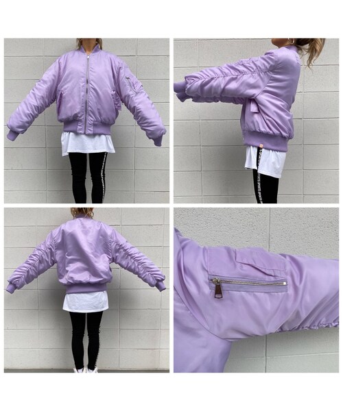 no brand（ノーブランド）の「«special event!!!!»中綿BL｢NEON｣×レイヤードロンT(SETITEM)（ブルゾン・レディース・その他）」の12枚目の写真