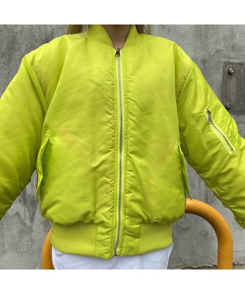 no brand（ノーブランド）の「«special event!!!!»中綿BL｢NEON｣×レイヤードロンT(SETITEM)（ブルゾン・レディース・その他）」の14枚目の写真