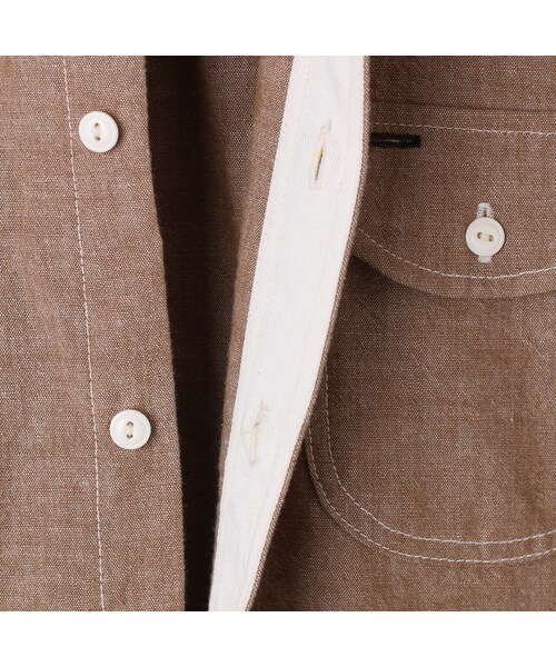 ROGUE TERRITORY(ローグテリトリー)の「Jumper Shirt Long SleeveBrown Chambray(その他・メンズ・other・XS/S/M/L)」の7枚目の写真