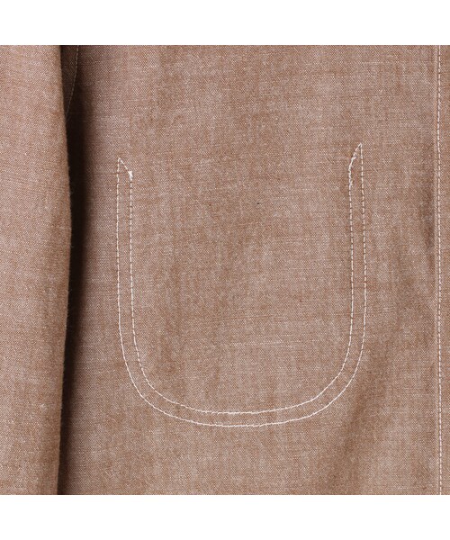 ROGUE TERRITORY(ローグテリトリー)の「Jumper Shirt Long SleeveBrown Chambray(その他・メンズ・other・XS/S/M/L)」の4枚目の写真