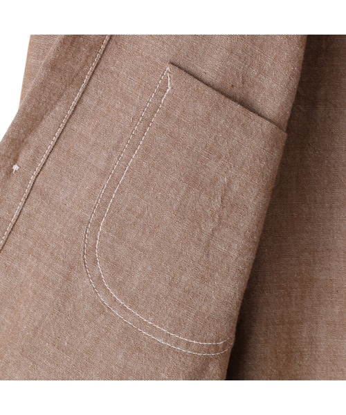 ROGUE TERRITORY(ローグテリトリー)の「Jumper Shirt Long SleeveBrown Chambray(その他・メンズ・other・XS/S/M/L)」の9枚目の写真