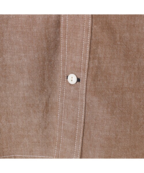 ROGUE TERRITORY(ローグテリトリー)の「Jumper Shirt Long SleeveBrown Chambray(その他・メンズ・other・XS/S/M/L)」の6枚目の写真