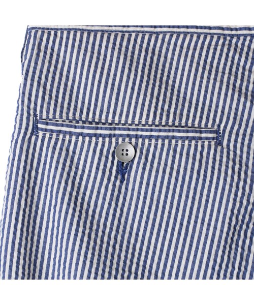 WORLD WORKERS(ワールドワーカーズ)の「Seersucker Tapered Trousers Blue WR134E-ST01(パンツ・メンズ・other・S/M/L)」の8枚目の写真