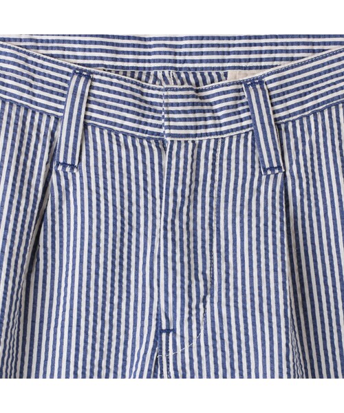WORLD WORKERS(ワールドワーカーズ)の「Seersucker Tapered Trousers Blue WR134E-ST01(パンツ・メンズ・other・S/M/L)」の3枚目の写真