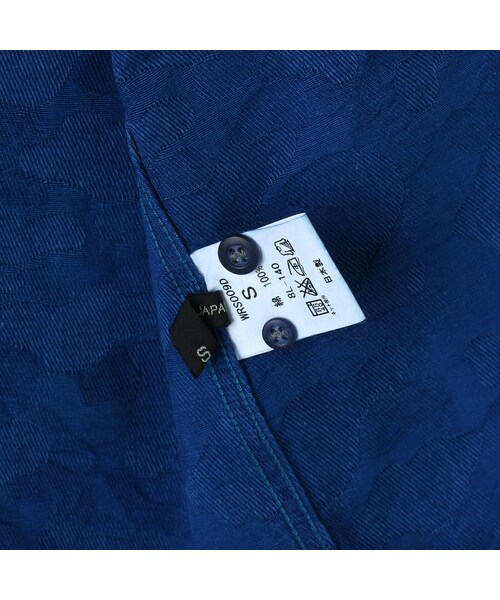 WORLD WORKERS(ワールドワーカーズ)の「Indigo-Dyed Camo Shirt WRS009D-04M(その他・メンズ・04M-Blue・S/M/L)」の11枚目の写真
