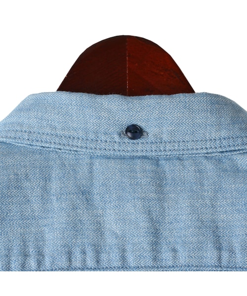 WORLD WORKERS（ワールドワーカーズ）の「Herringbone Shirt WRS008D-HE05（その他・メンズ・other・S/M/L）」の10枚目の写真